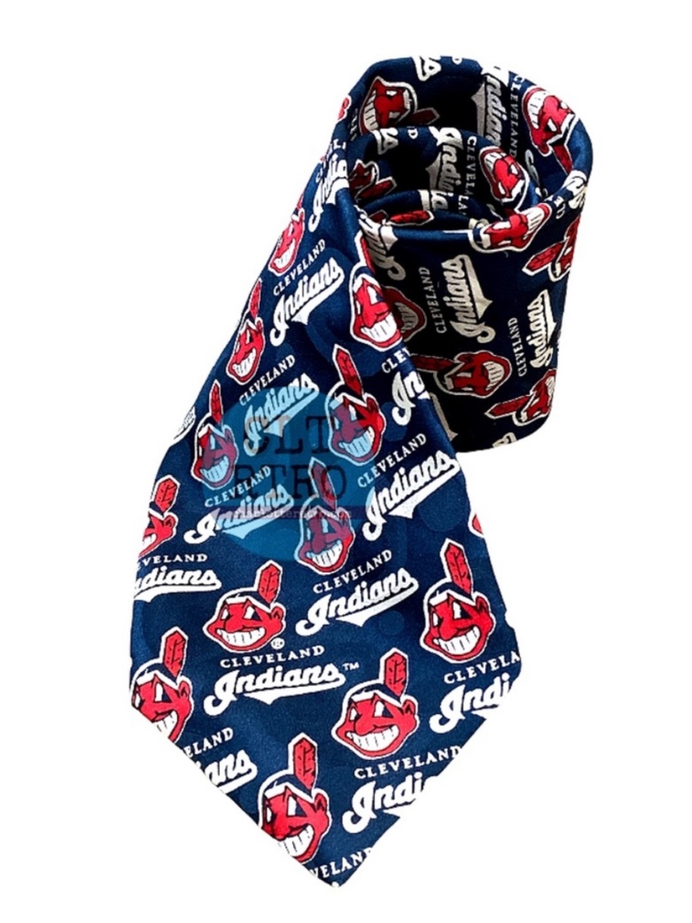 1995 Cleveland Indians Silk Tie